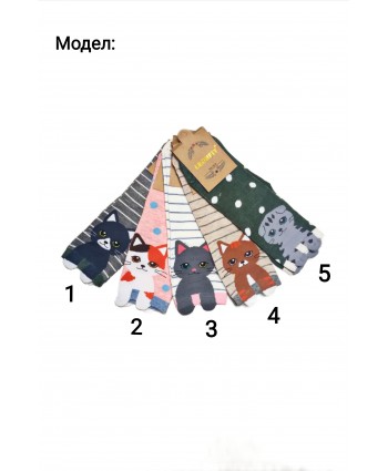 Чорапи с животни Leonfit 6646-3